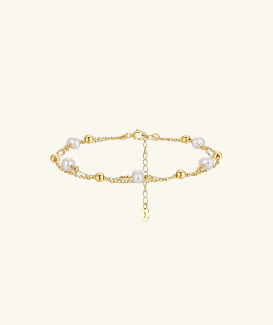 Pearl Chain Bracelet