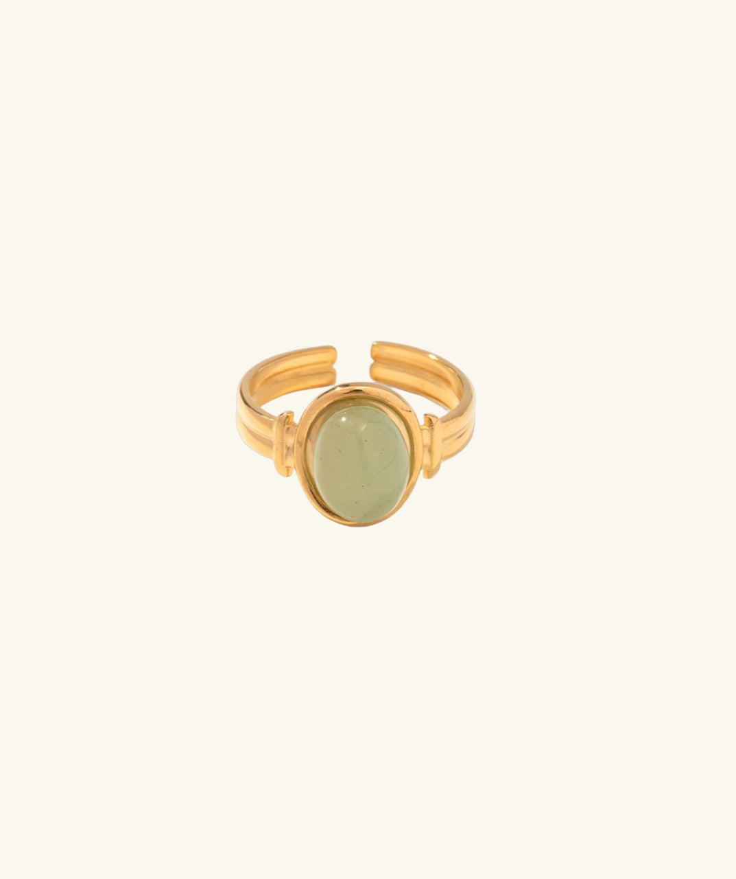 Vintage Green Stackable Ring