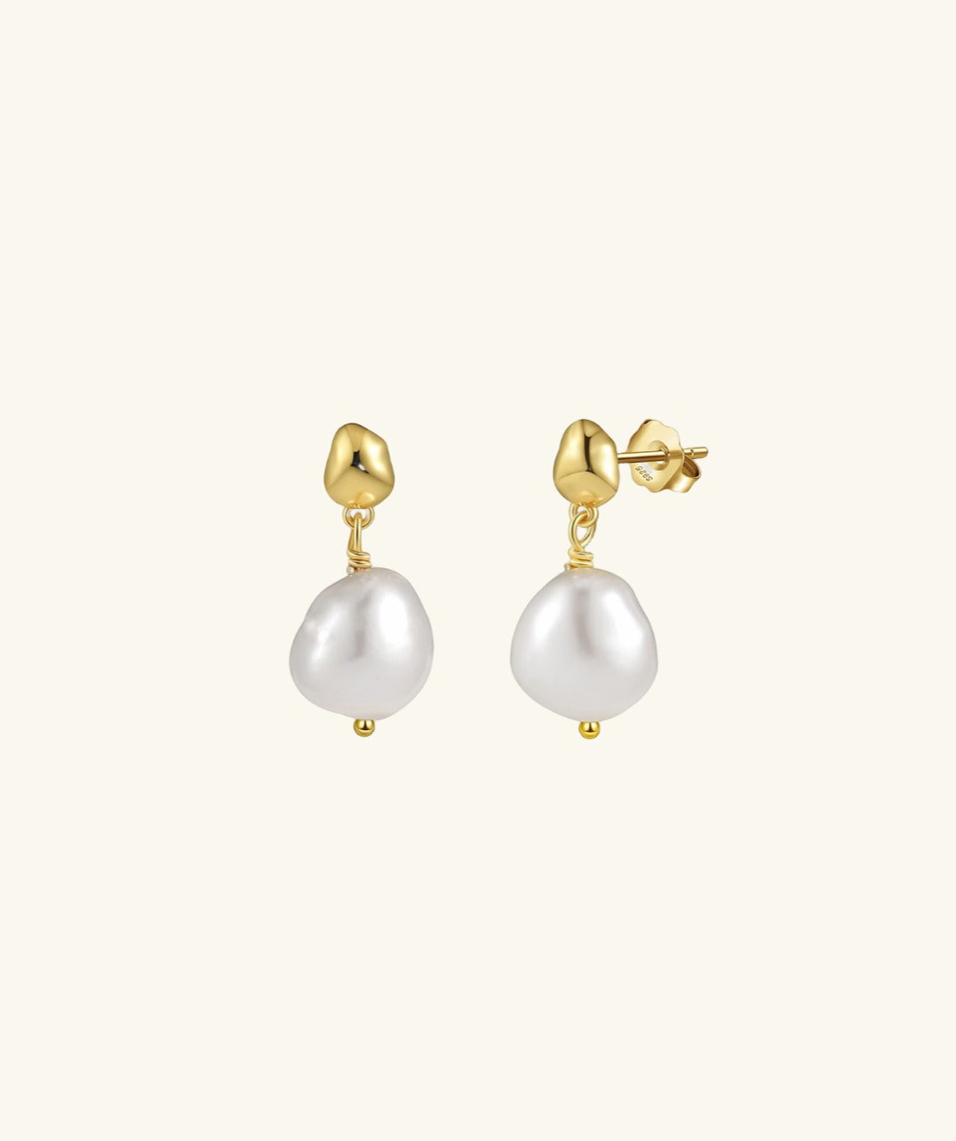 Pearl Stud Earrings