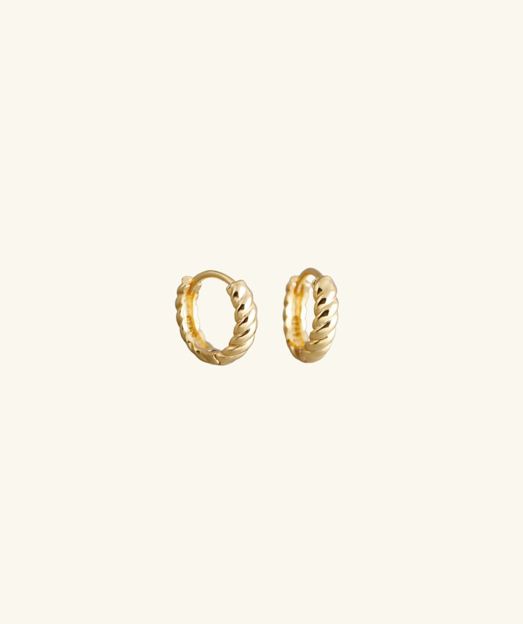 Twist Hoop Earrings