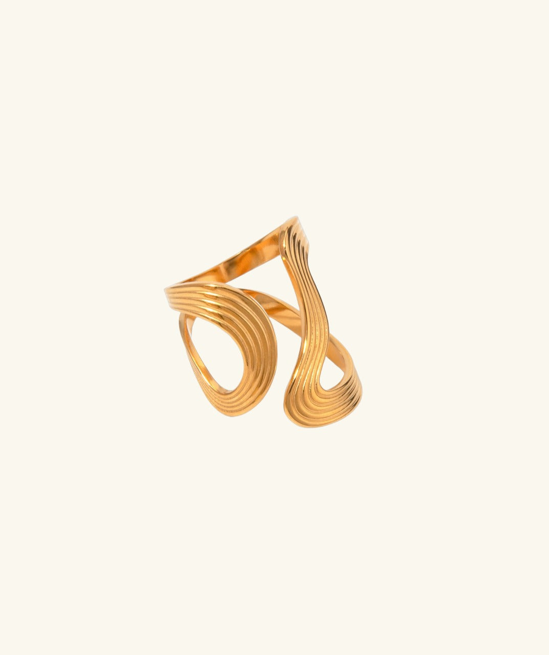 Asymmetric Line Statement Ring