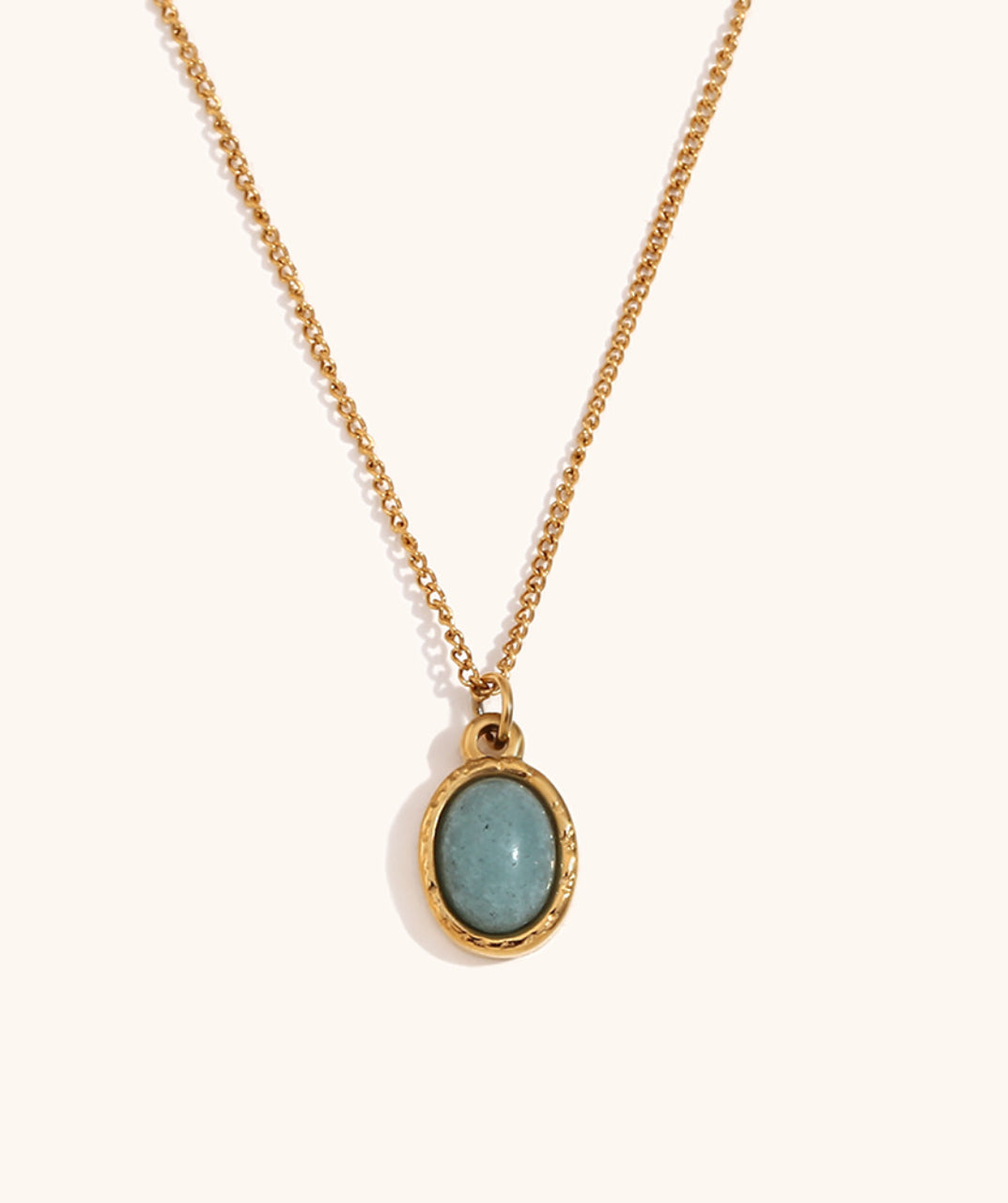 Gold Plated Pendant Necklace