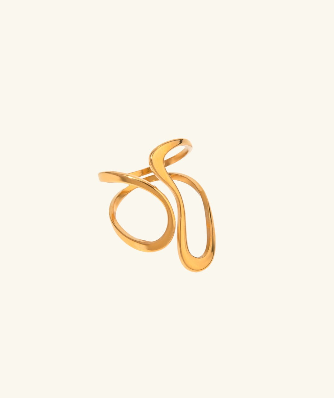 Line Design Statement Ring