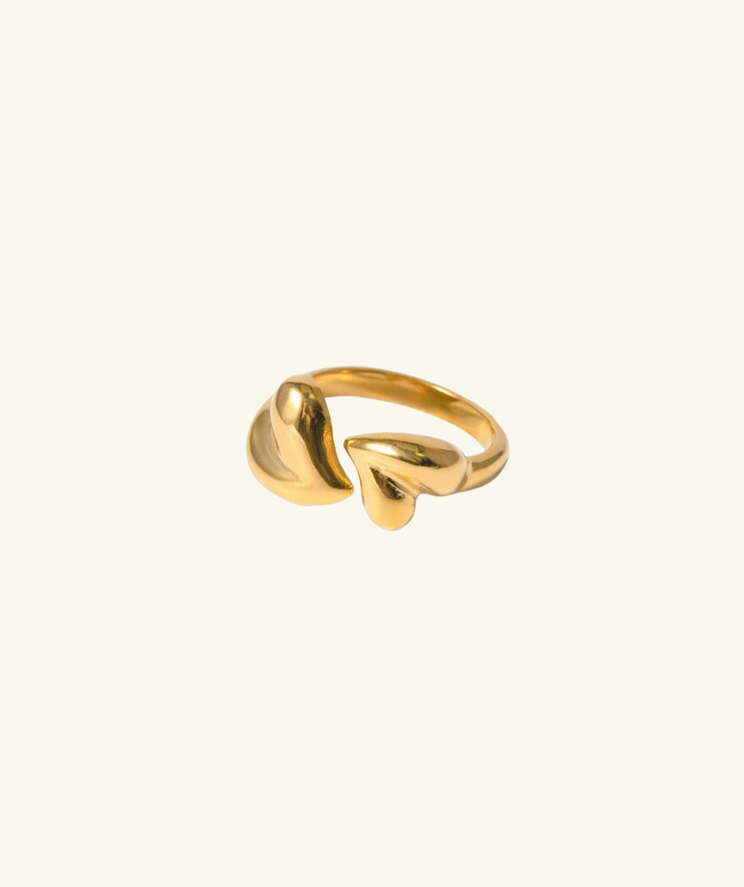 Heart Open Stackable Ring