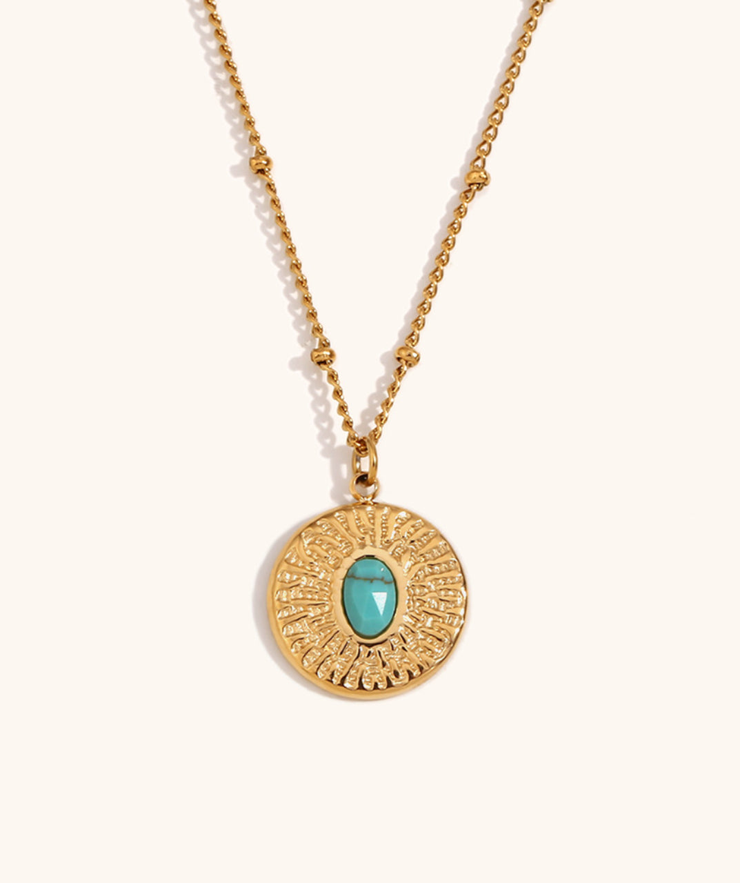 Turquoise Pendant Necklace