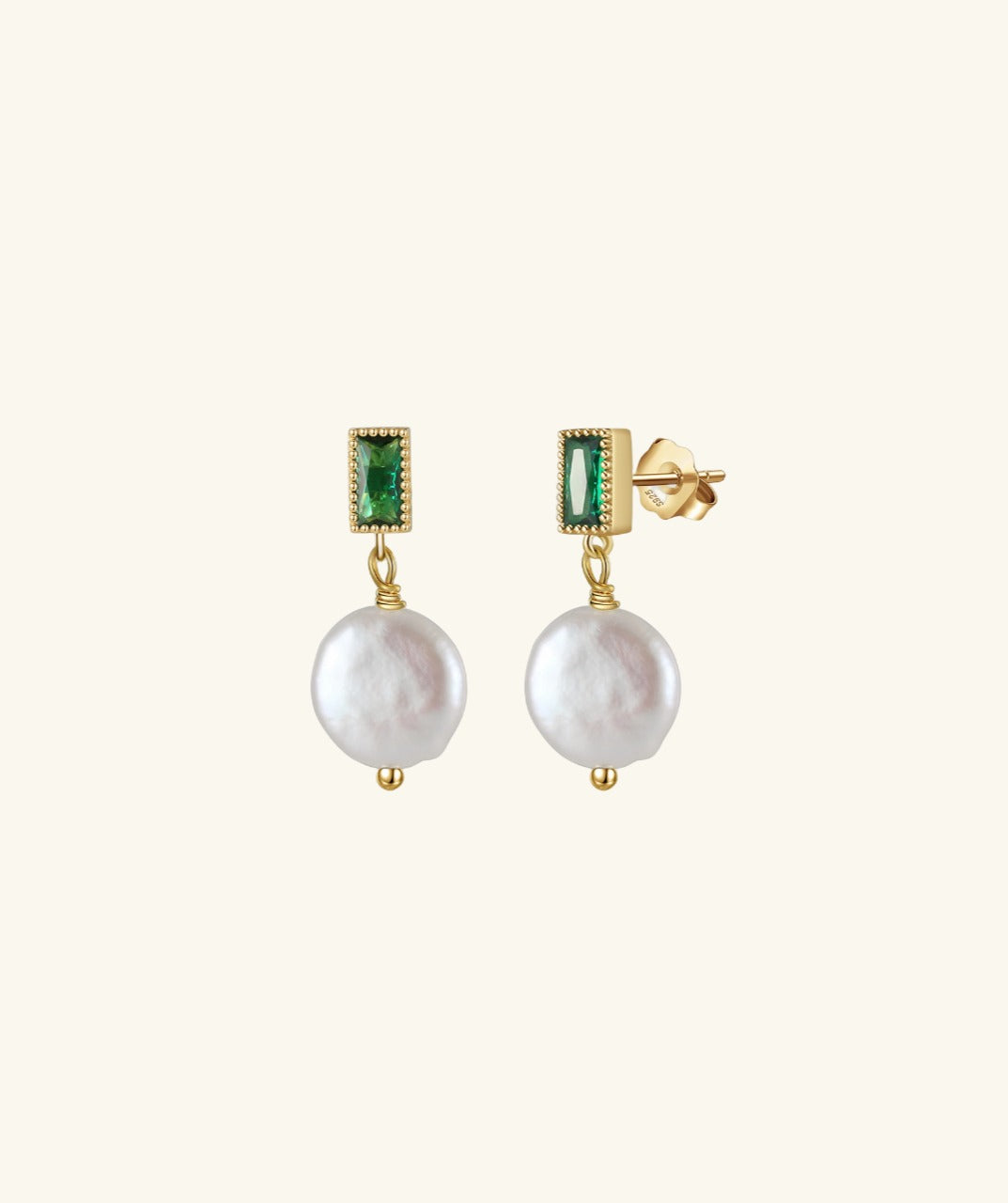 Baroque Pearl Drop Earrings