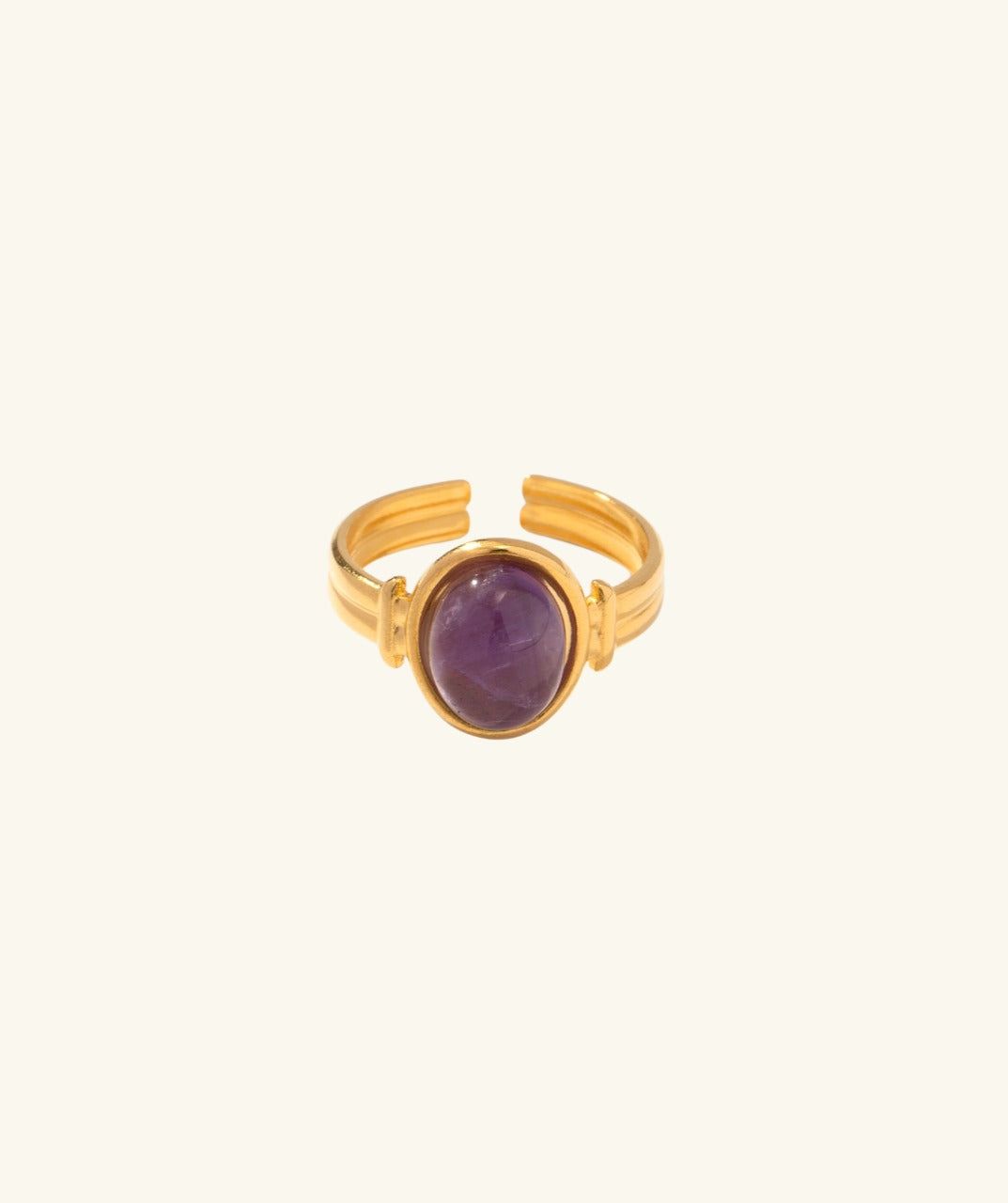 Vintage Purple Stackable Ring