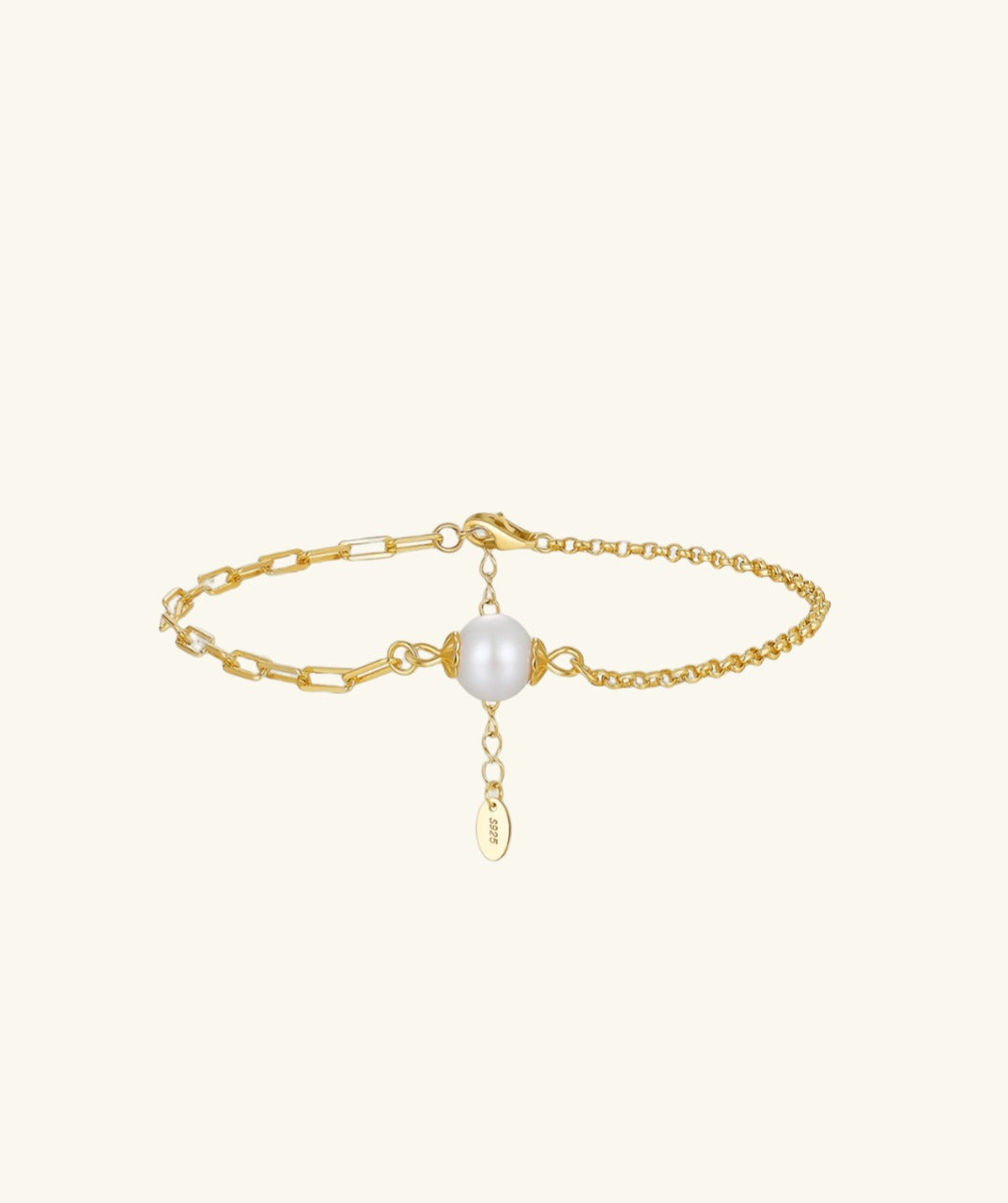 Asymmetrical Chain Bracelet