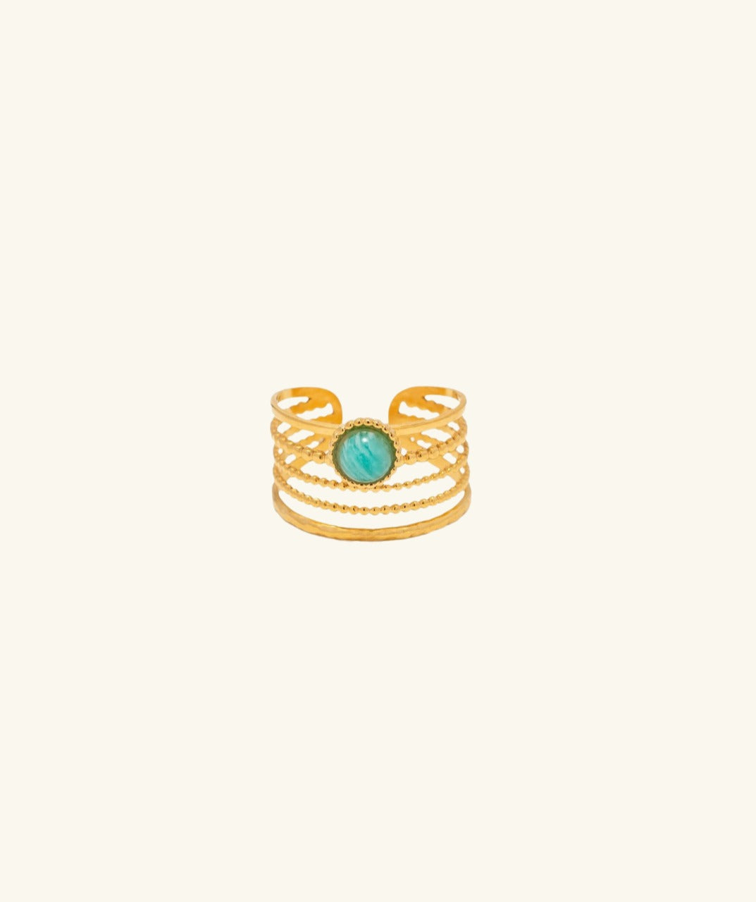 Layered Vintage Statement Ring