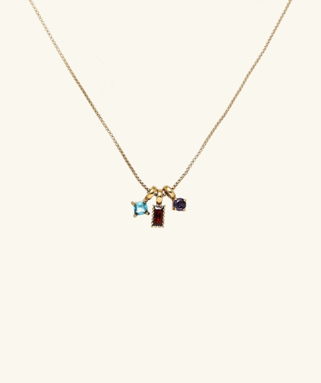 Zircon Pendant Necklace