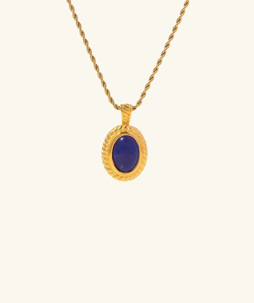 Lapis Lazuli Pendant Necklace