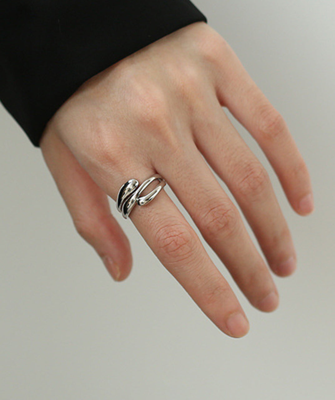 Entwined Open Statement Ring