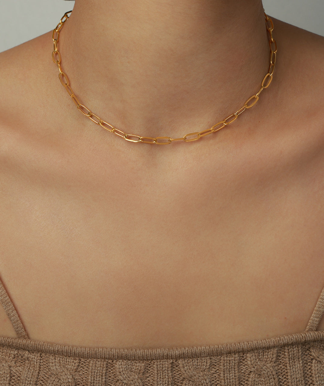 Paperclip Chain Necklace