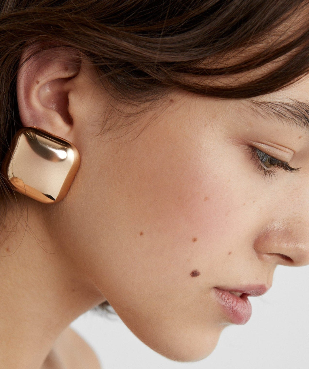 Minimalist Cube Earrings