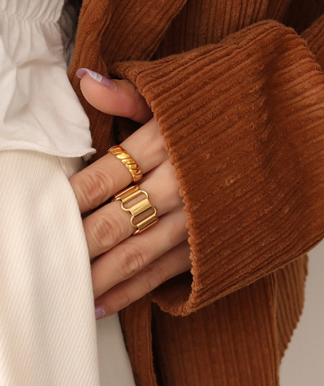 Golden Stackable Ring