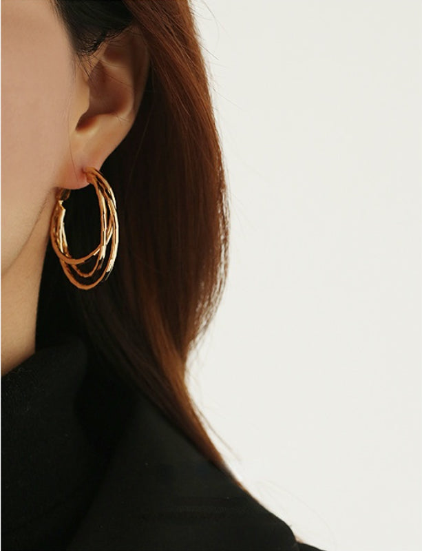 Layered Hoop Earrings