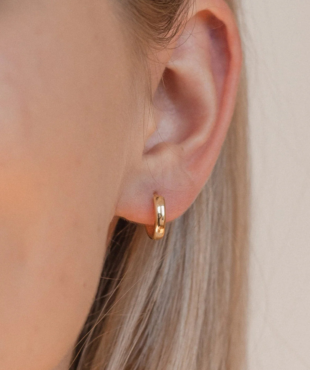 Bold Silver Hoop Earrings