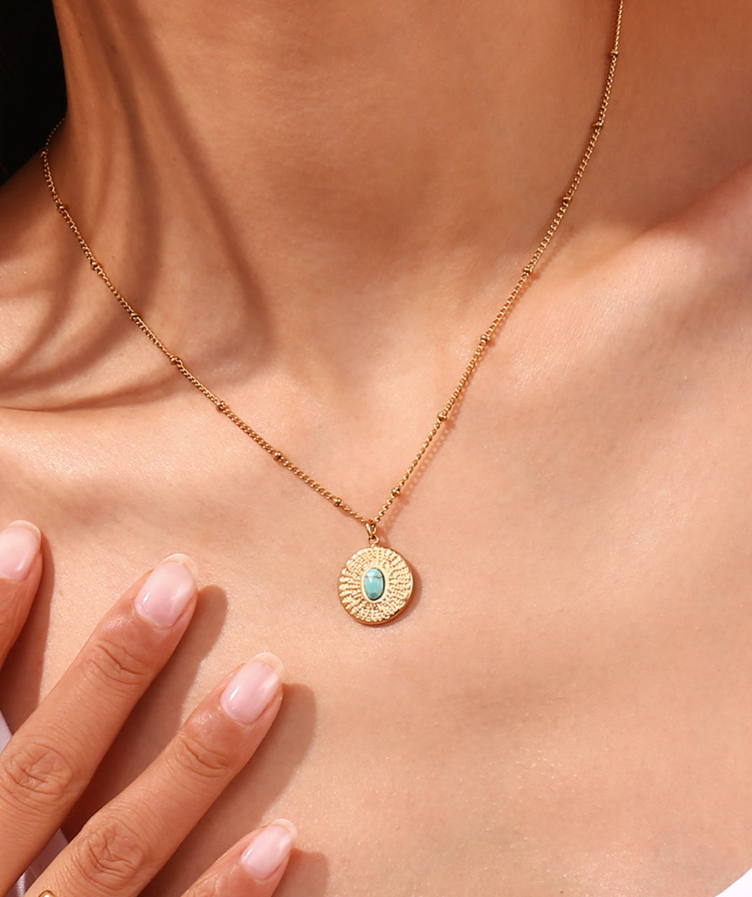 Turquoise Pendant Necklace