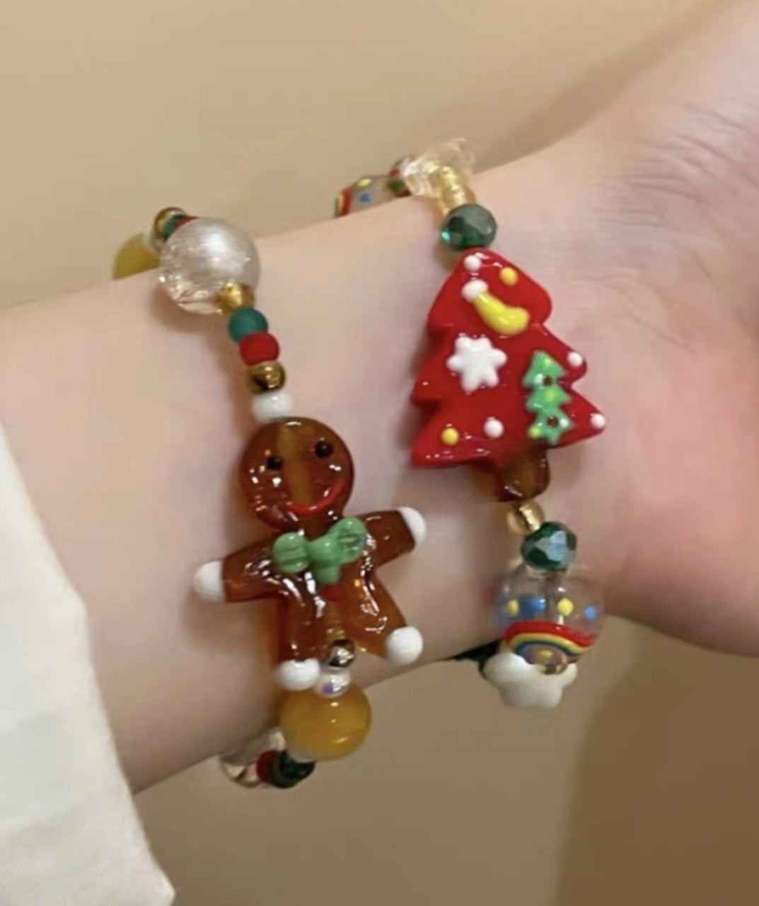 Christmas Magic Beaded Bracelet