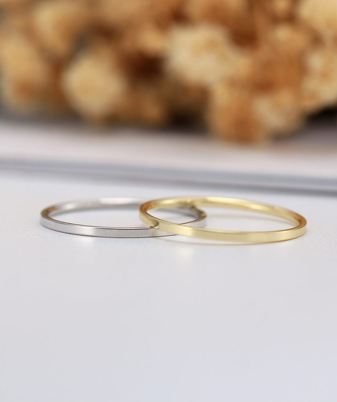 Triple Band Stackable Ring