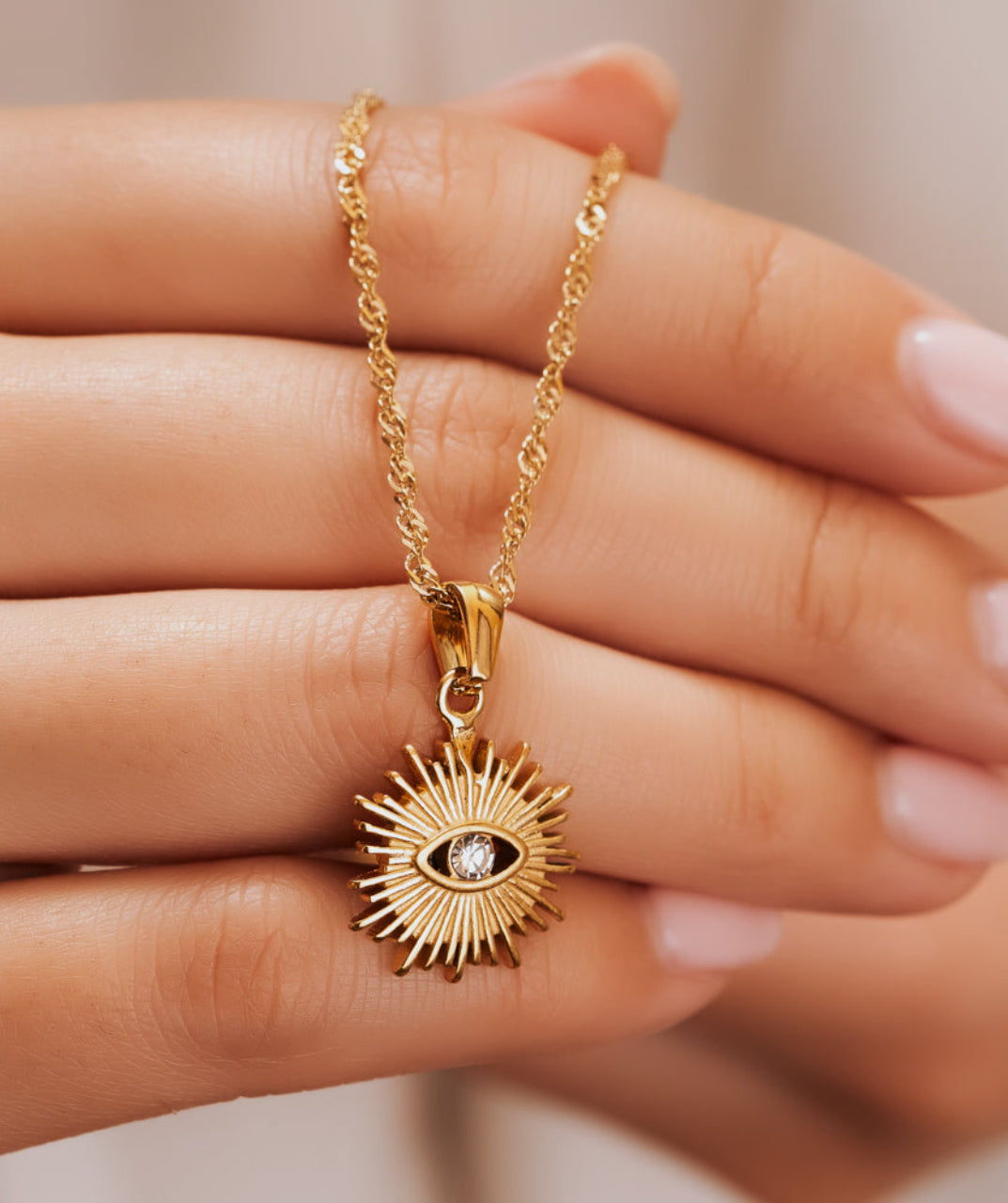 Evil Eye Pendant Necklace