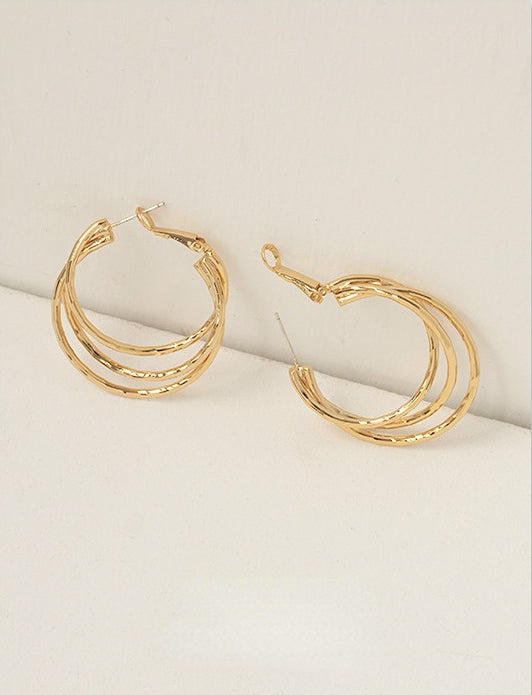 Layered Hoop Earrings