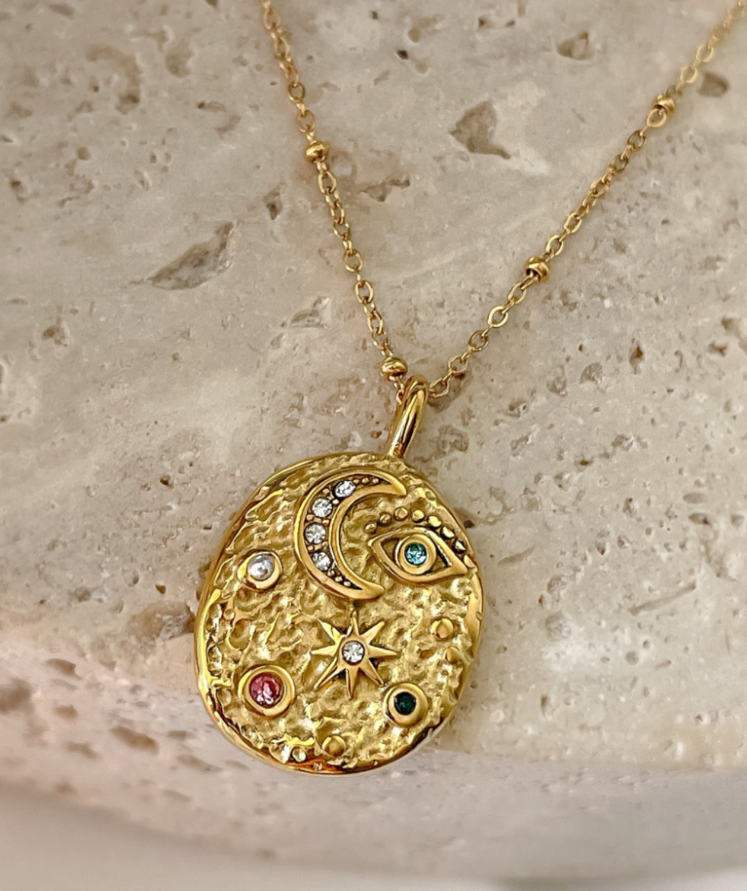 Celestial Pendant Necklace