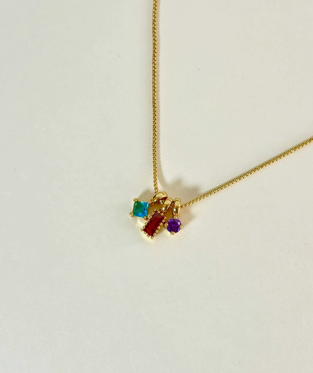 Zircon Pendant Necklace