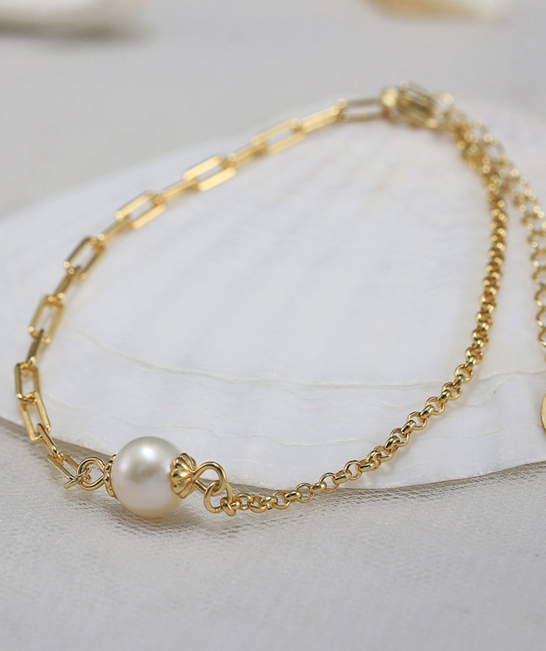 Asymmetrical Chain Bracelet