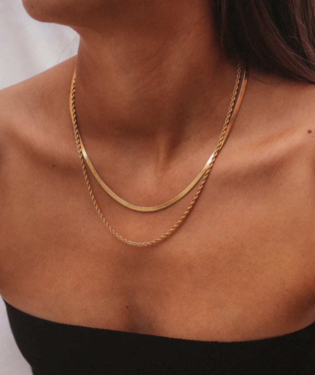 Layered Elegance Duo Necklace