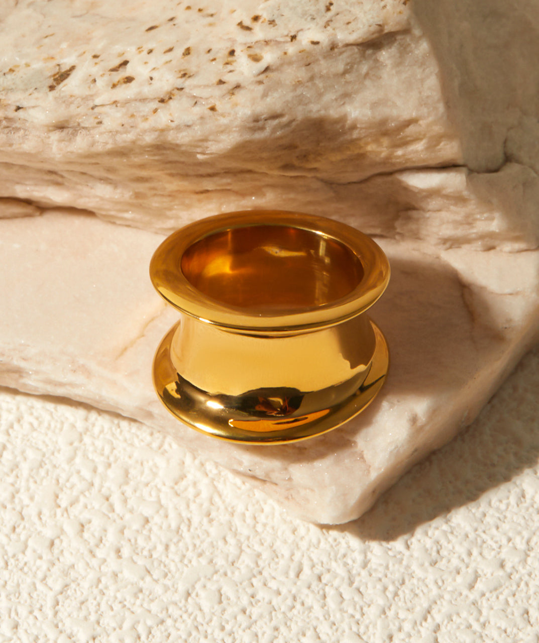 Bold Gold Statement Ring