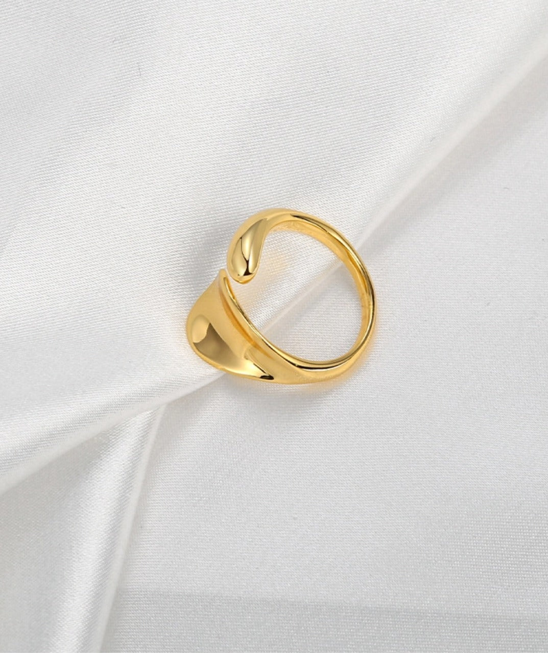 Open Gold Statement Ring