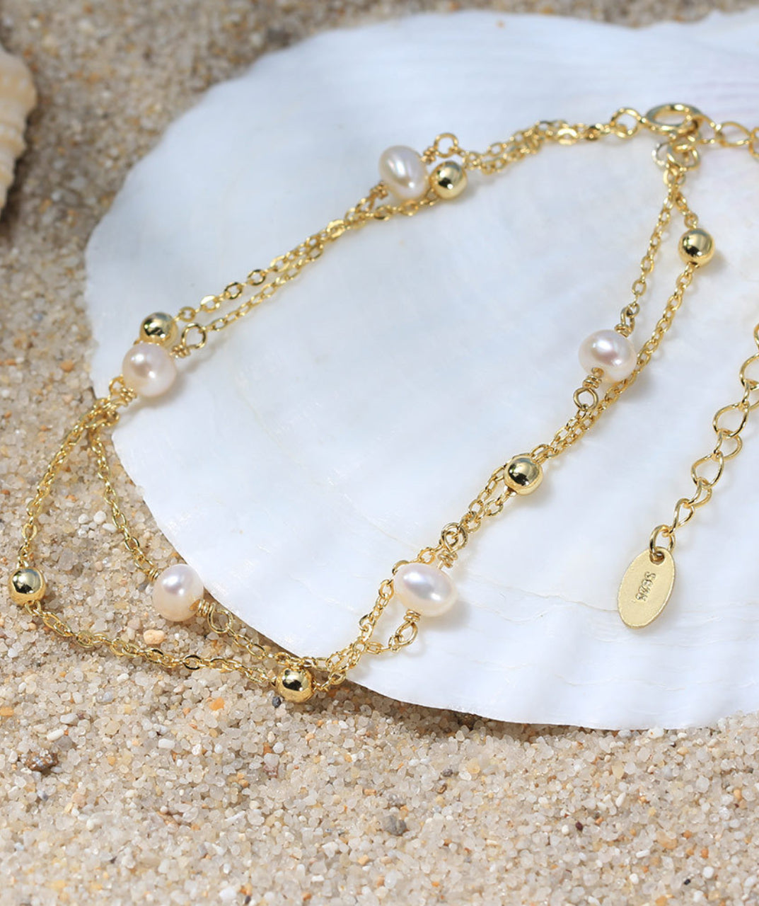 Pearl Chain Bracelet