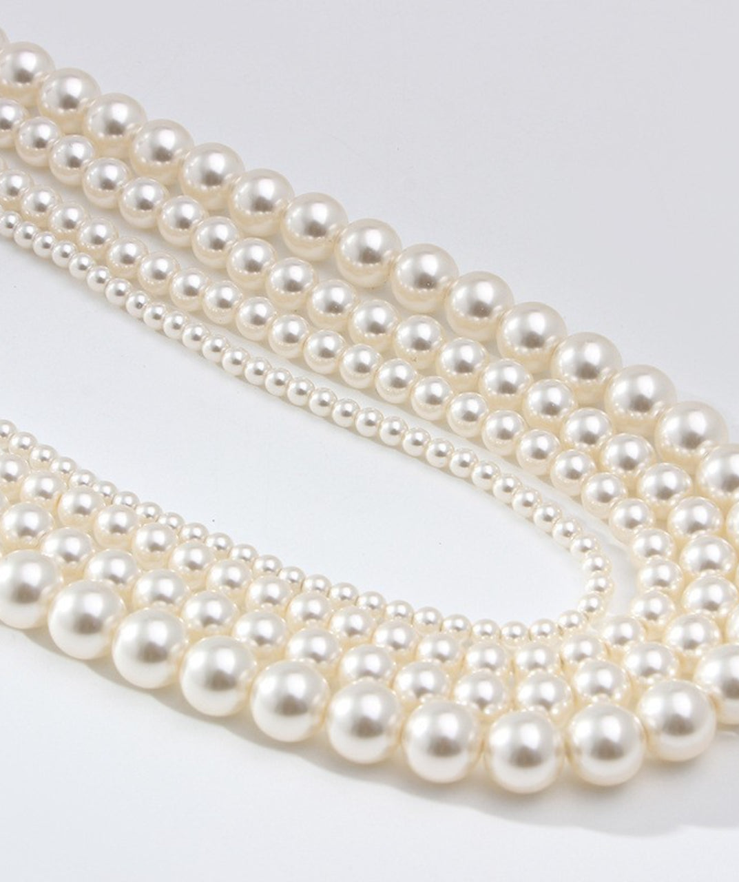 Pearl Brass Chain Necklace