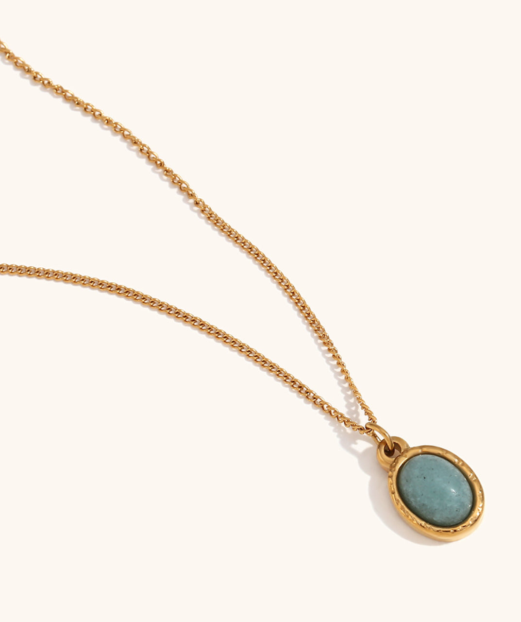 Gold Plated Pendant Necklace