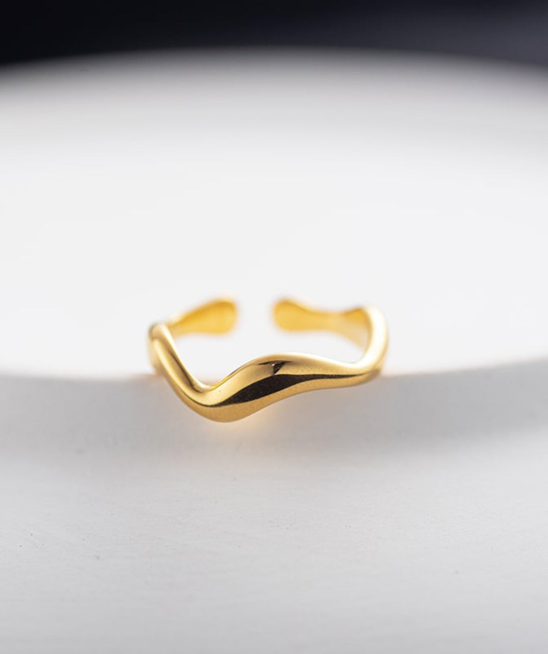 Gold Plated Stackable Rings