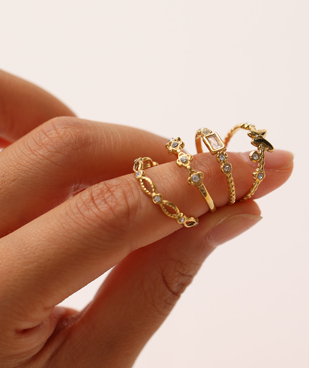 Elegant Stackable Ring