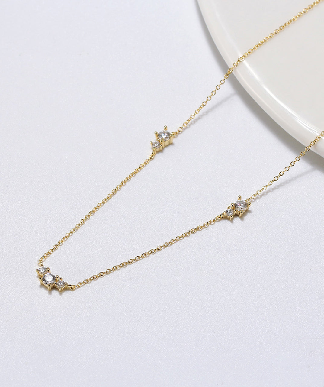 Elegant Gold-Plated Necklace