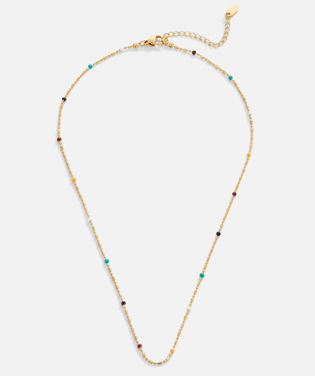 Minimalist Bead Chain Necklace