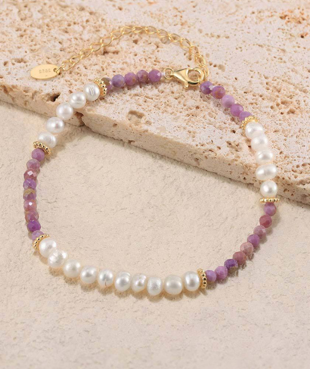 Elegant Pearl Chain Bracelet