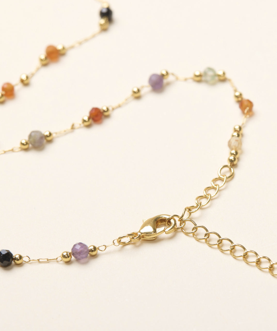 Nature Stone Chain Necklace