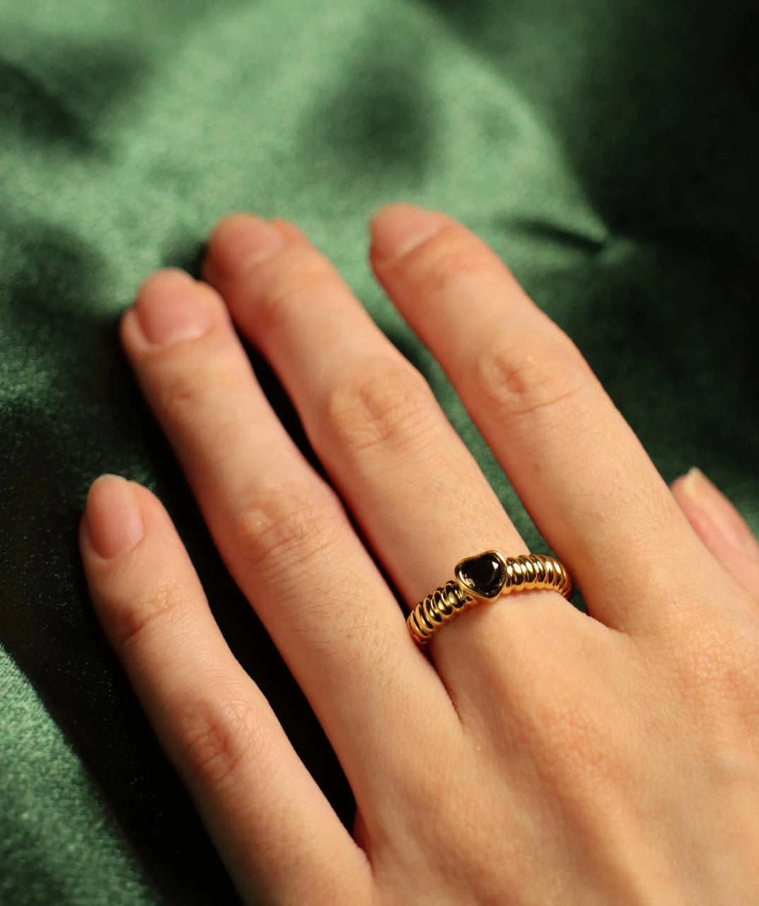 Heart Stackable Ring