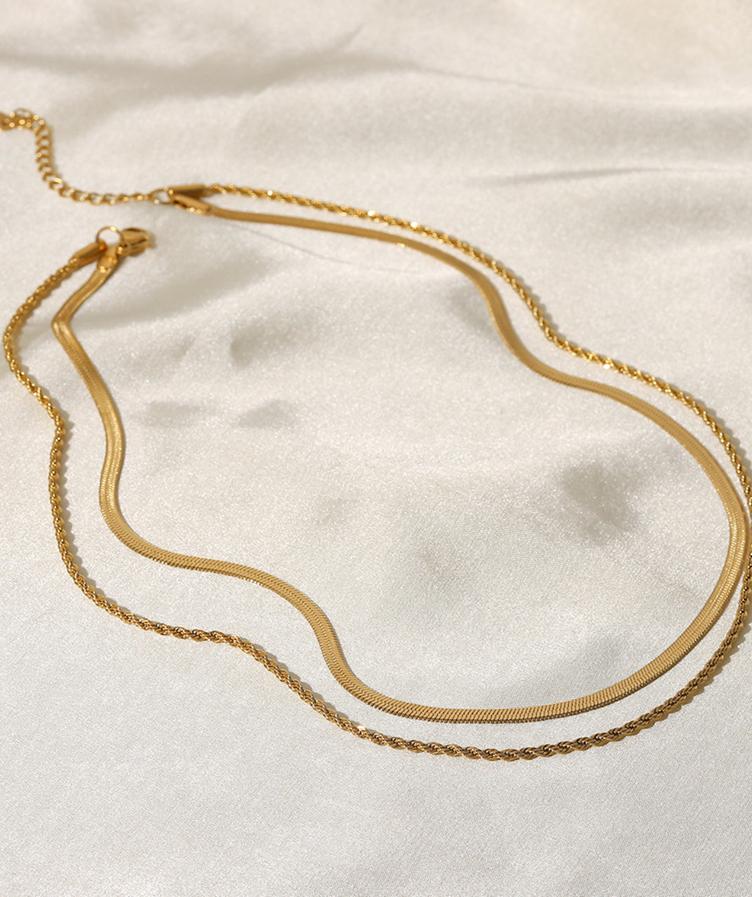 Layered Elegance Duo Necklace