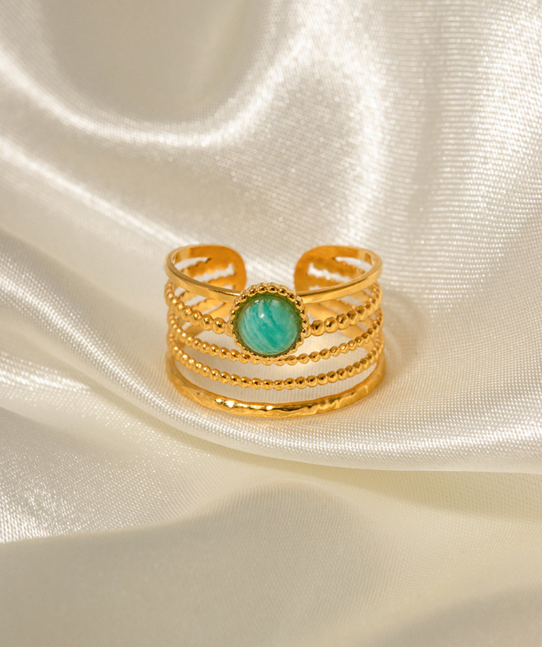 Layered Vintage Statement Ring