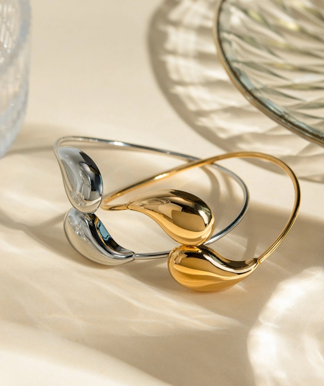 Drop Cuff Bangle