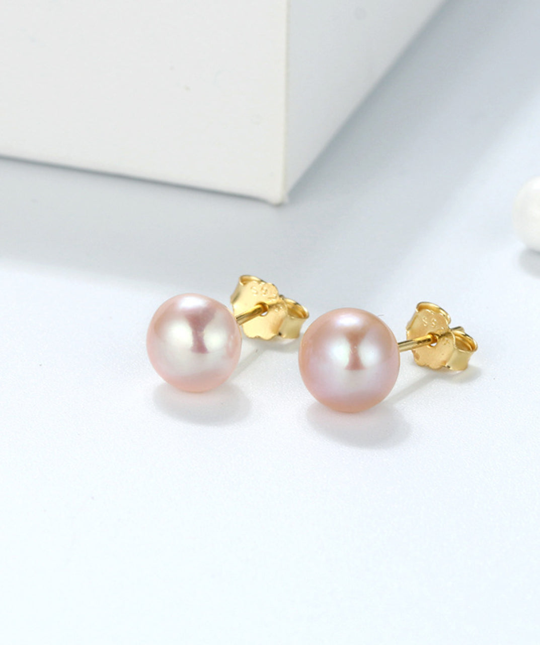 Pearl Stud Earrings