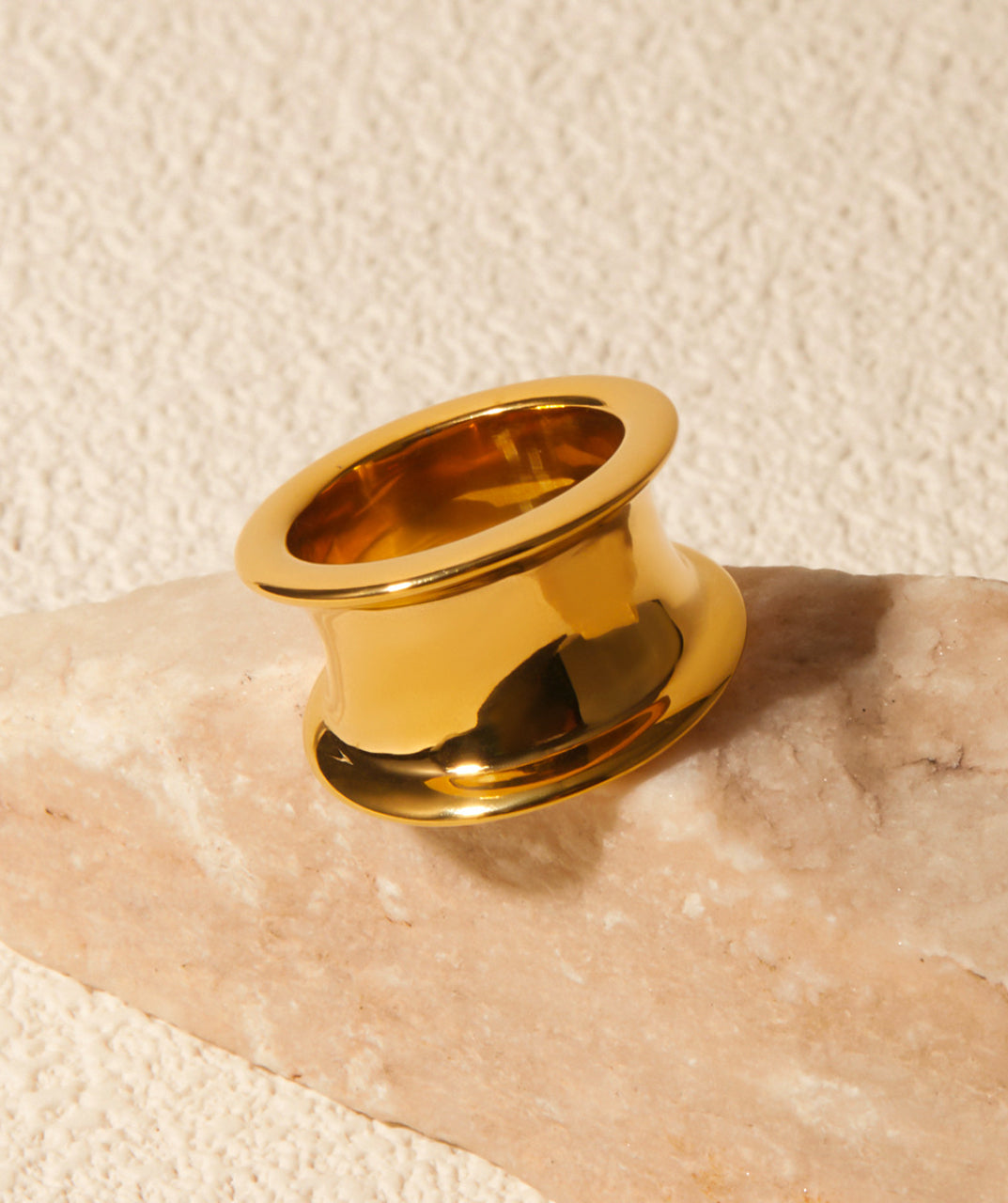 Bold Gold Statement Ring