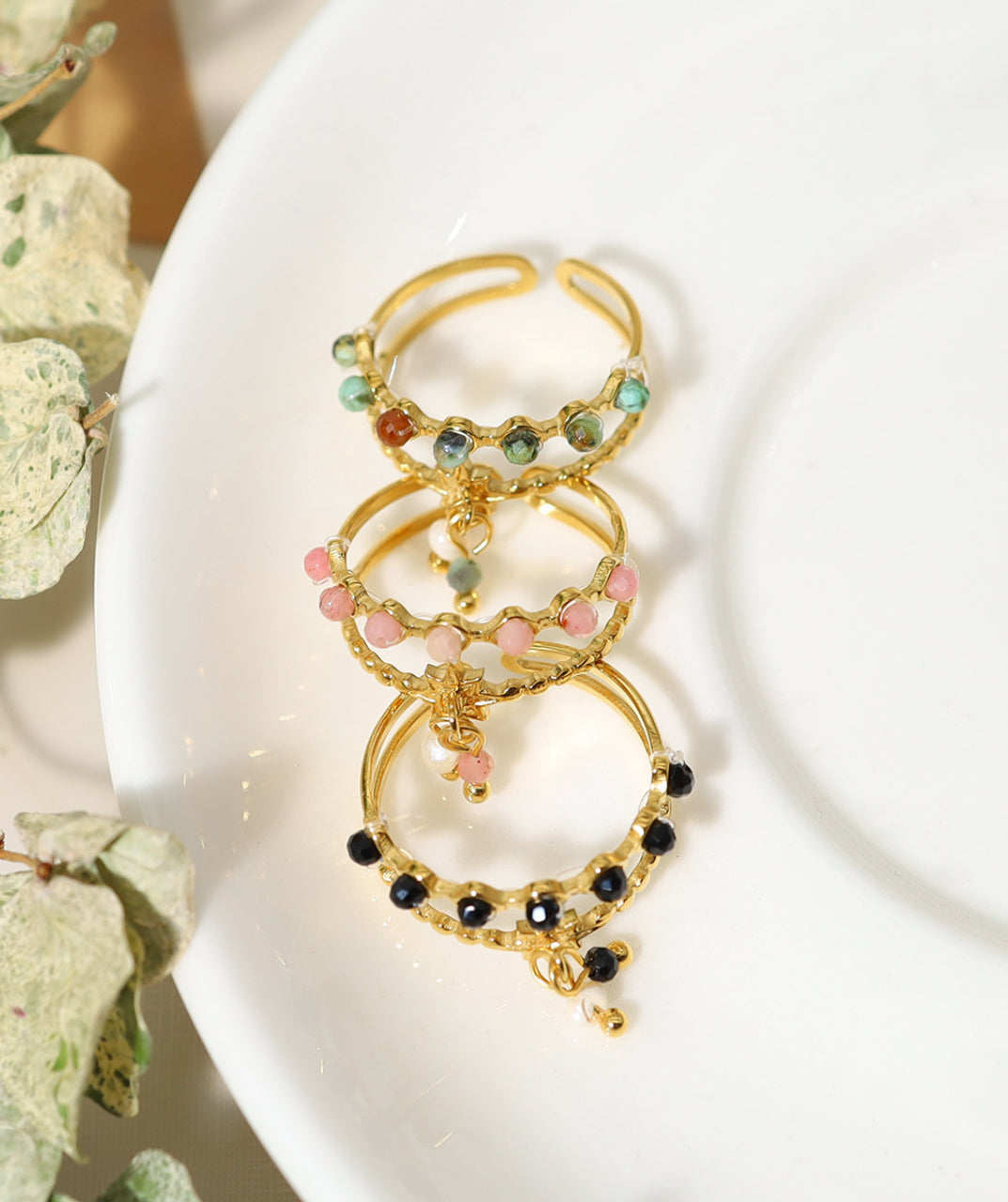 Bohemian Gem Statement Ring