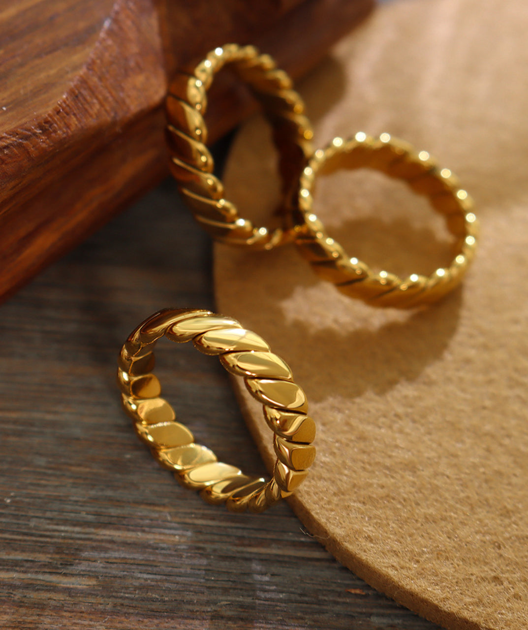 Golden Stackable Ring