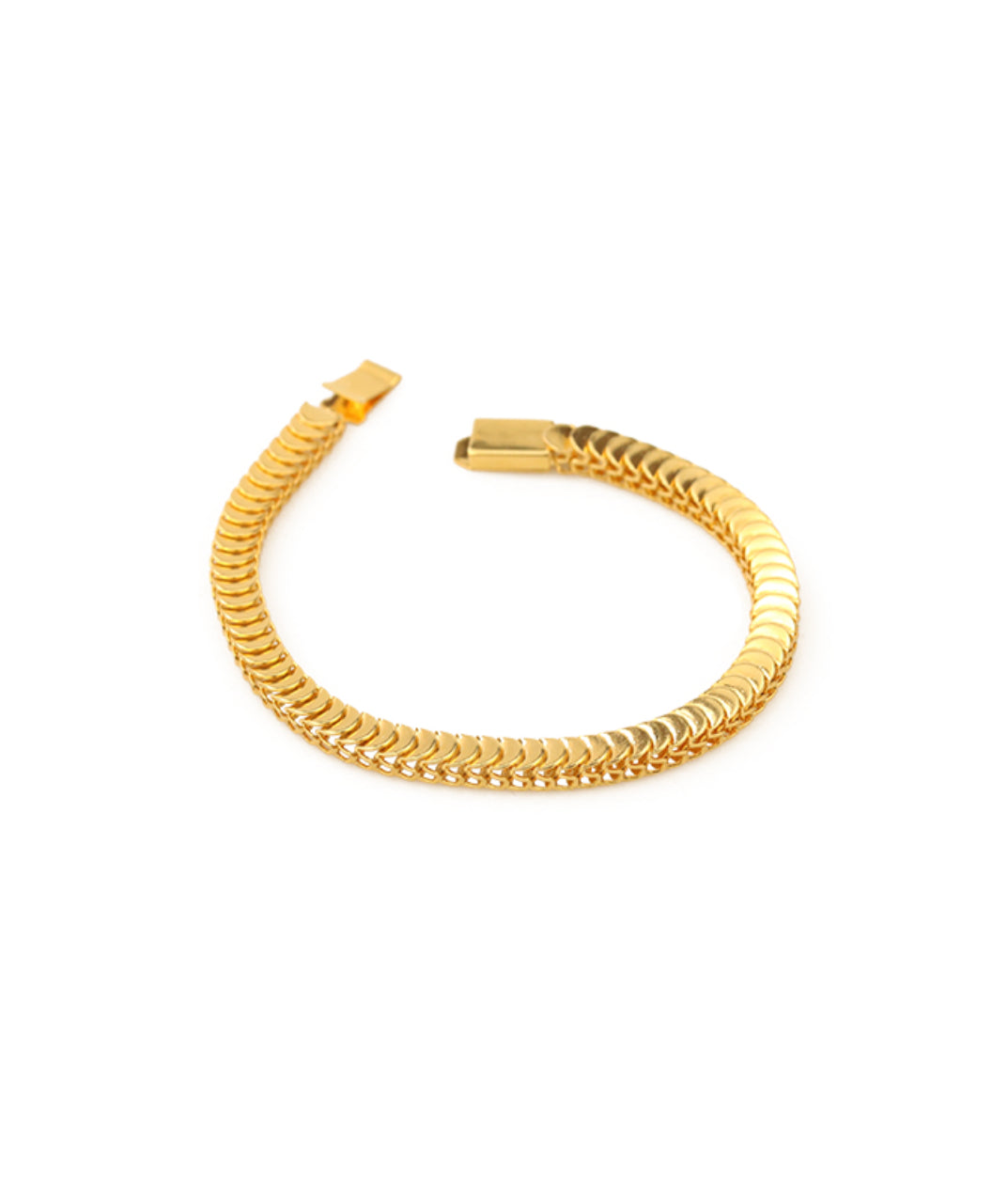 Classic Brass Chain Bracelet